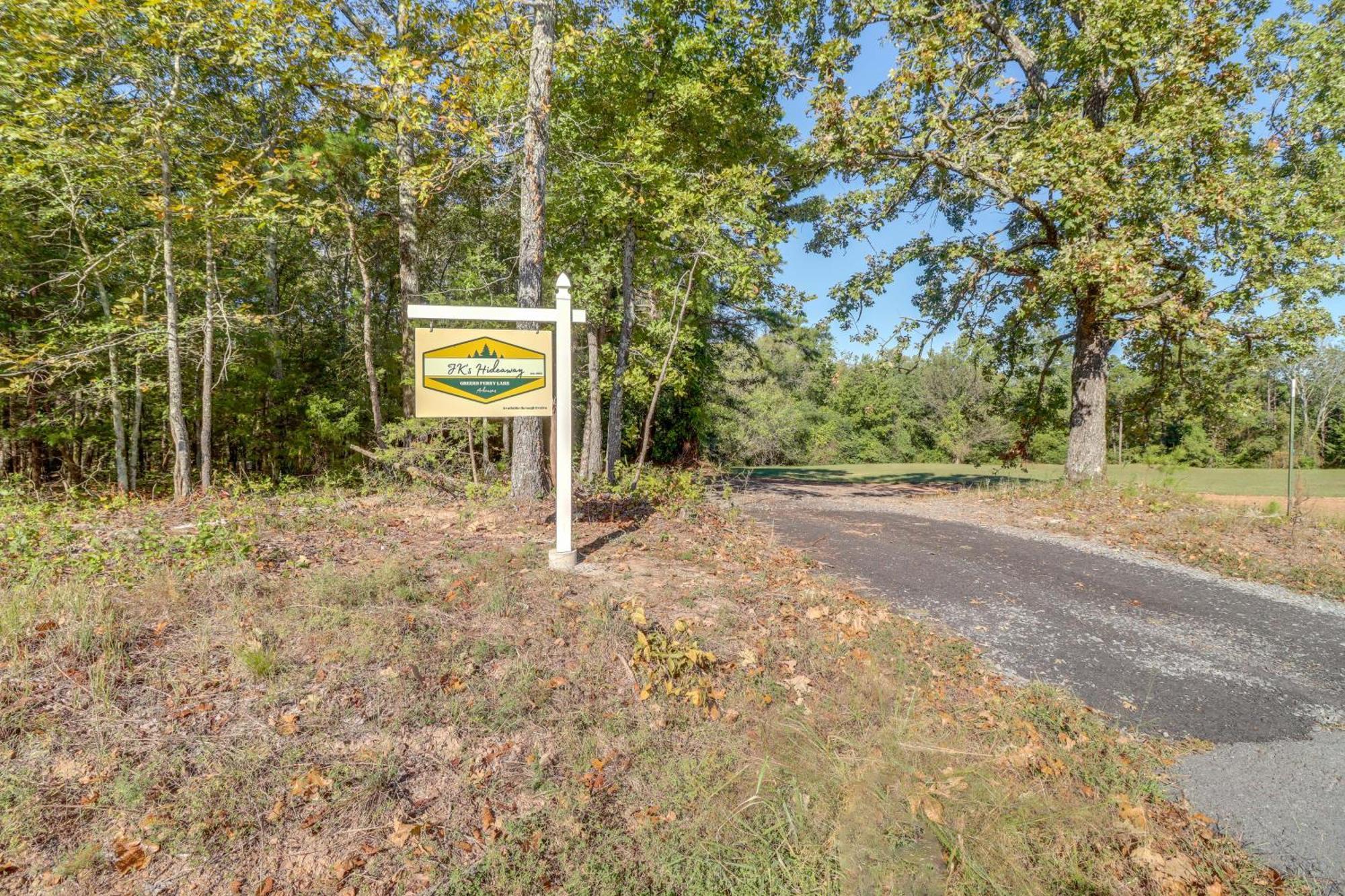 Fairfield Bay Greers Ferry Hideaway Lake View, Boat Ramp Accessヴィラ エクステリア 写真